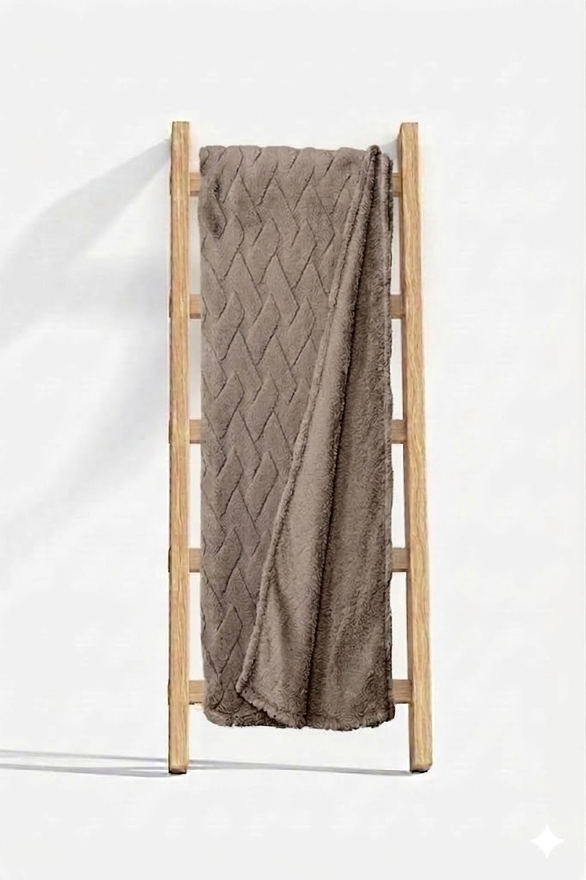 Flannel Jacquard Throw 150x200