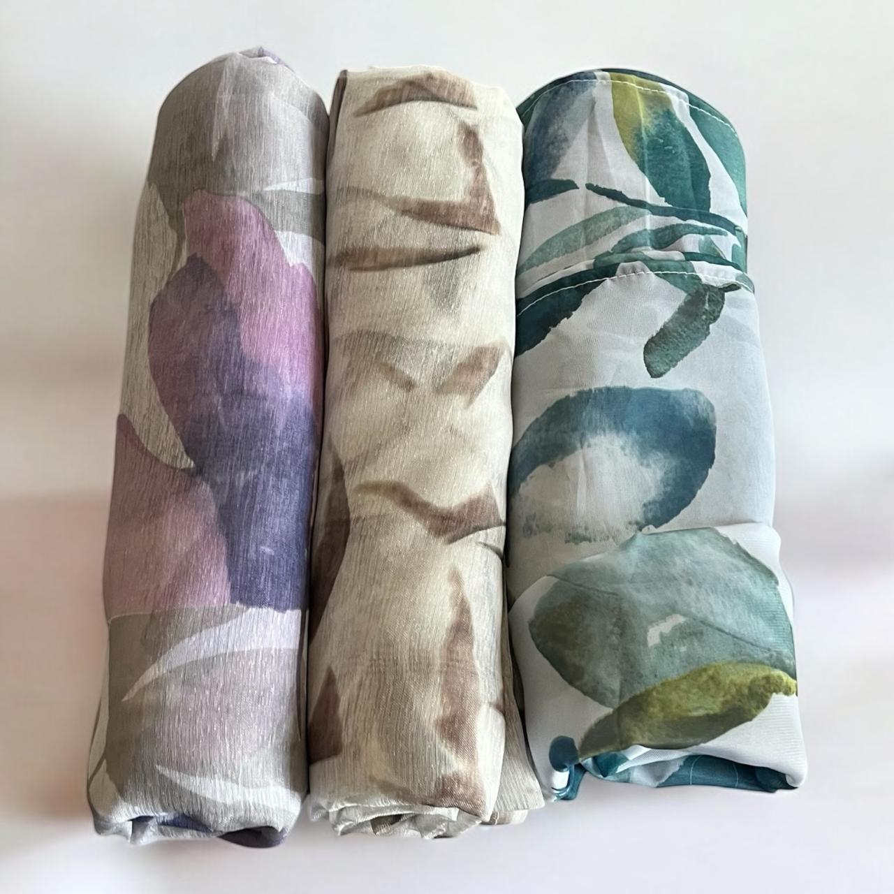Floral Lilac Tablecloth 150cm x 250cm