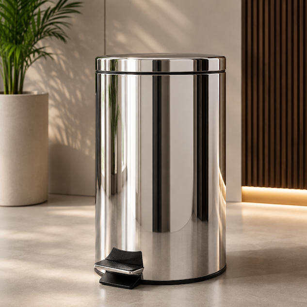 Stainless Steel Pedal Bin