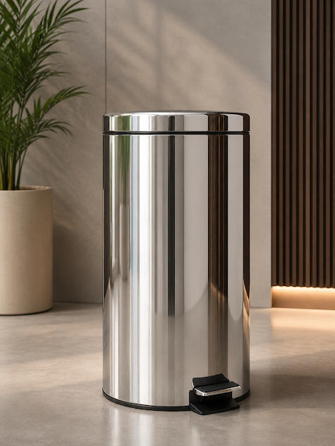 Stainless Steel Pedal Bin