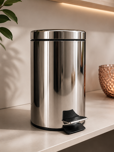 Stainless Steel Pedal Bin