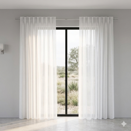 FROSTED VOILE CURTAIN (5MX218)