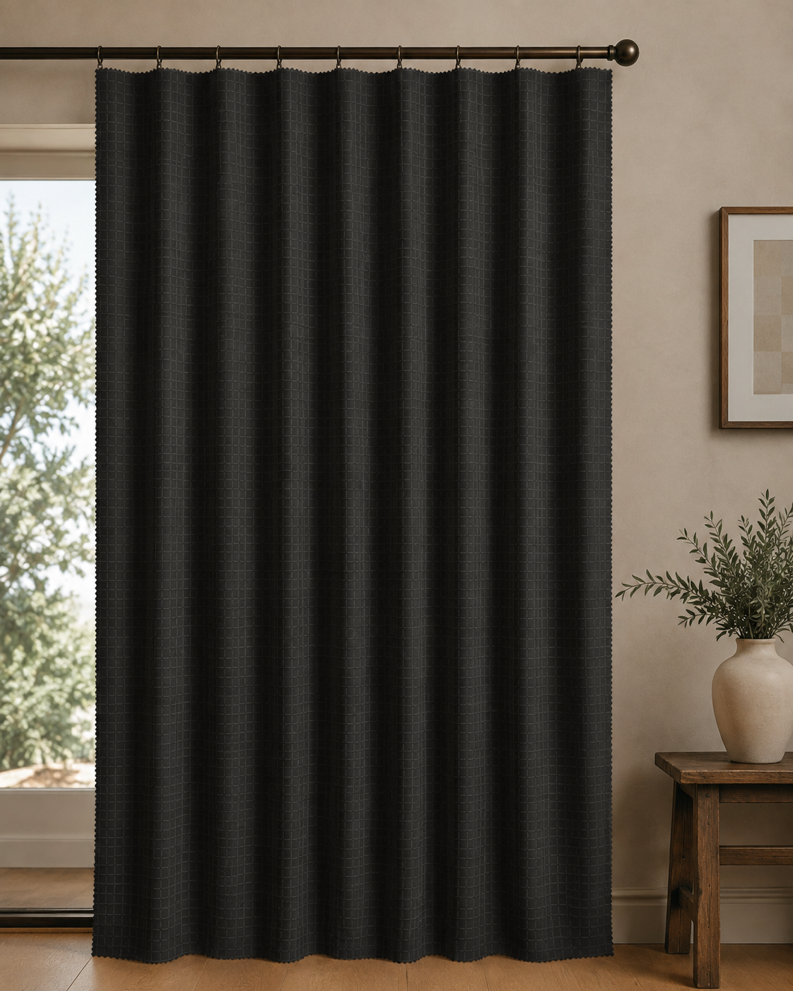 Blocked Range Curtains - 230 x 218cm