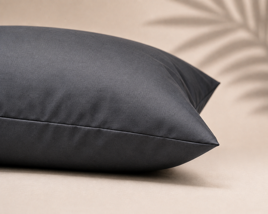 Polycotton Standard Pillow Case Plain 45cm x 70cm - Pair