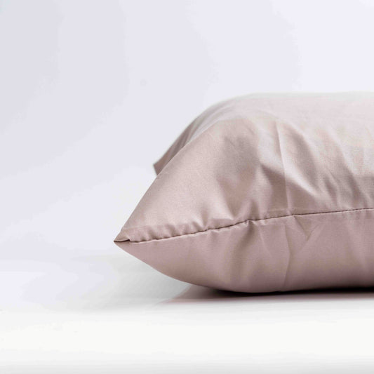 PERCALE CONTINENTAL PILLOW CASE UNFRILLED 200 THREAD COUNT