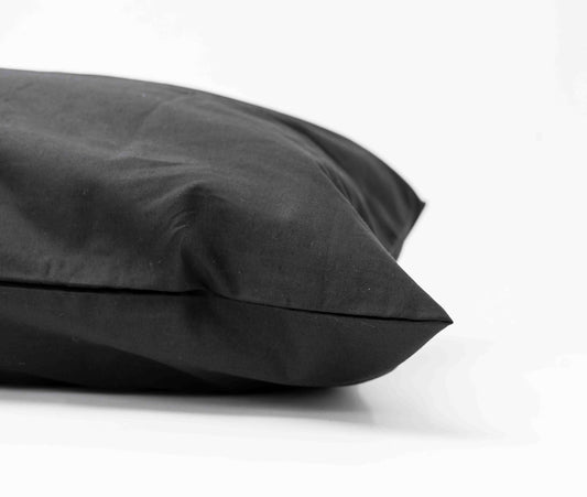 POLYCOTTON CONTINENTAL PILLOW CASE UNFRILL 75X75