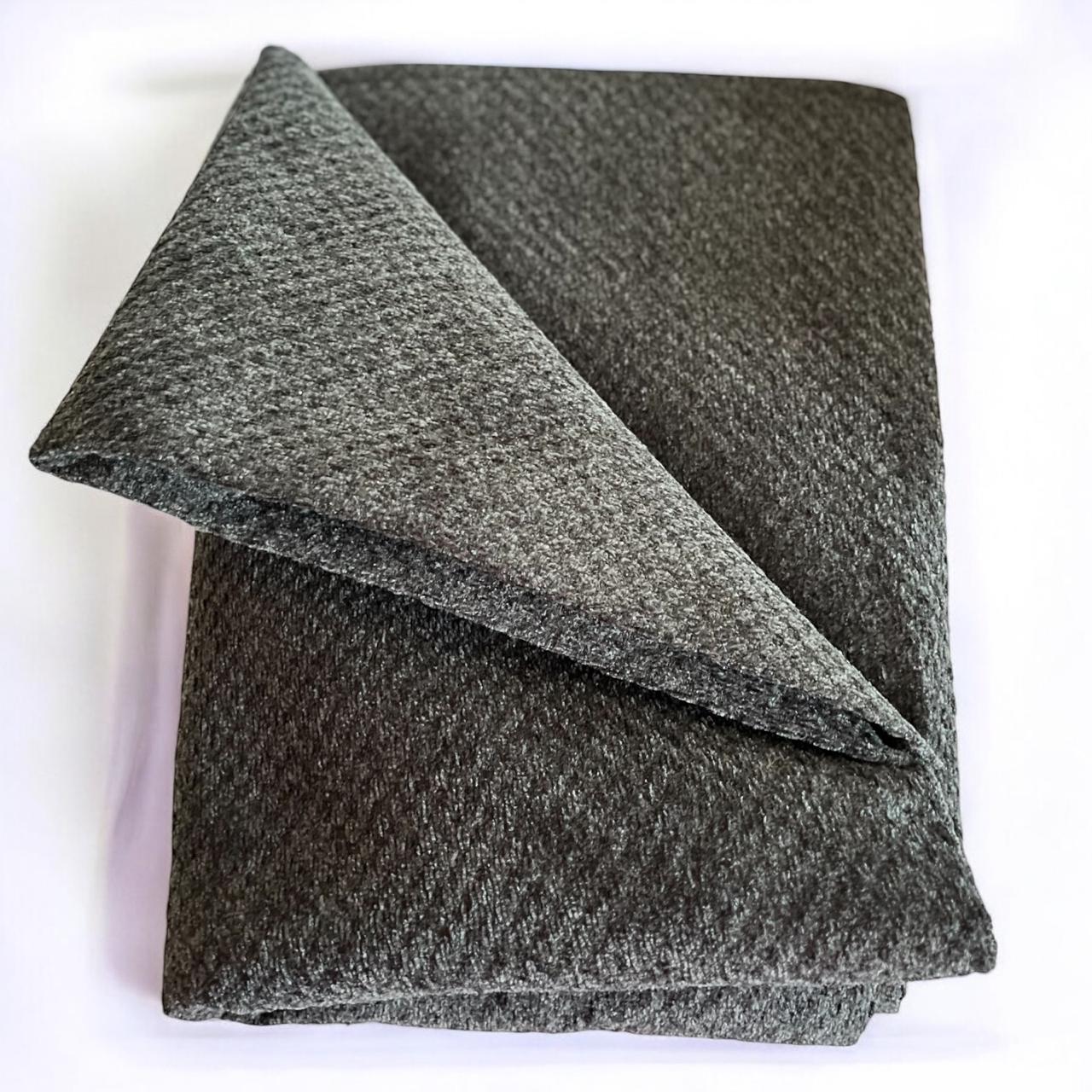 Warm Texture Moonstone Grey Tablecloth 150cm x 250cm