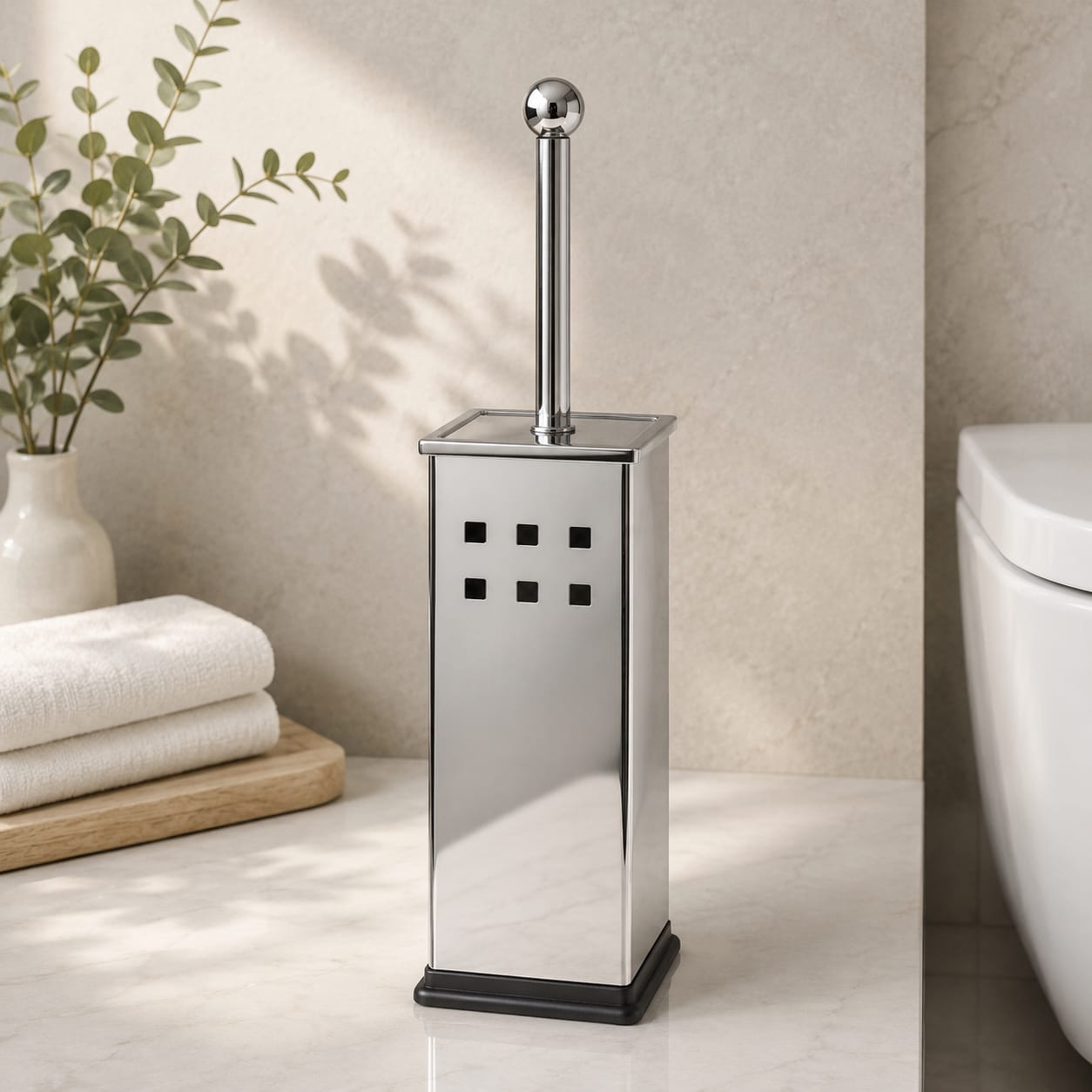 Toilet Brush Square