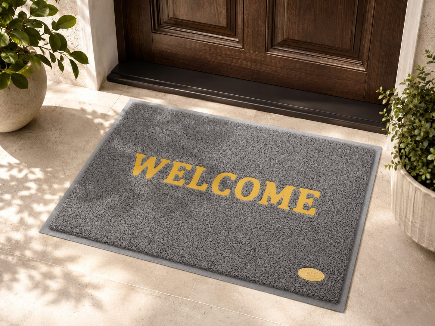 Welcome Rubber Door Mat