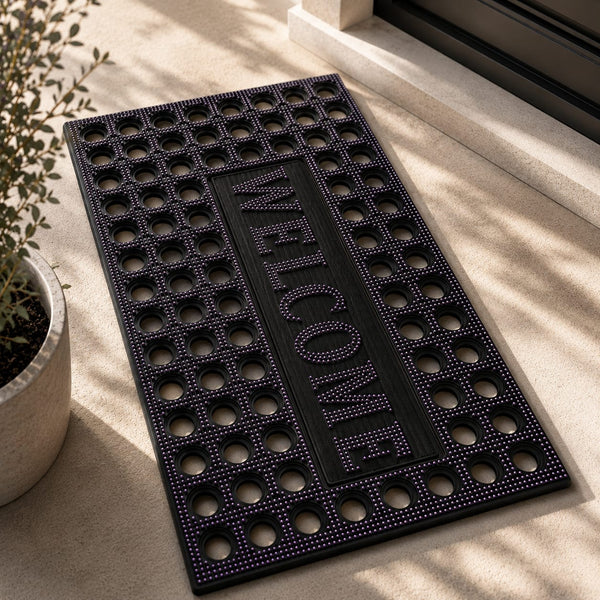Ribbed Door Mat 75x45cm