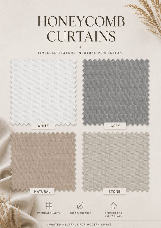 Honeycomb Lined Curtains
