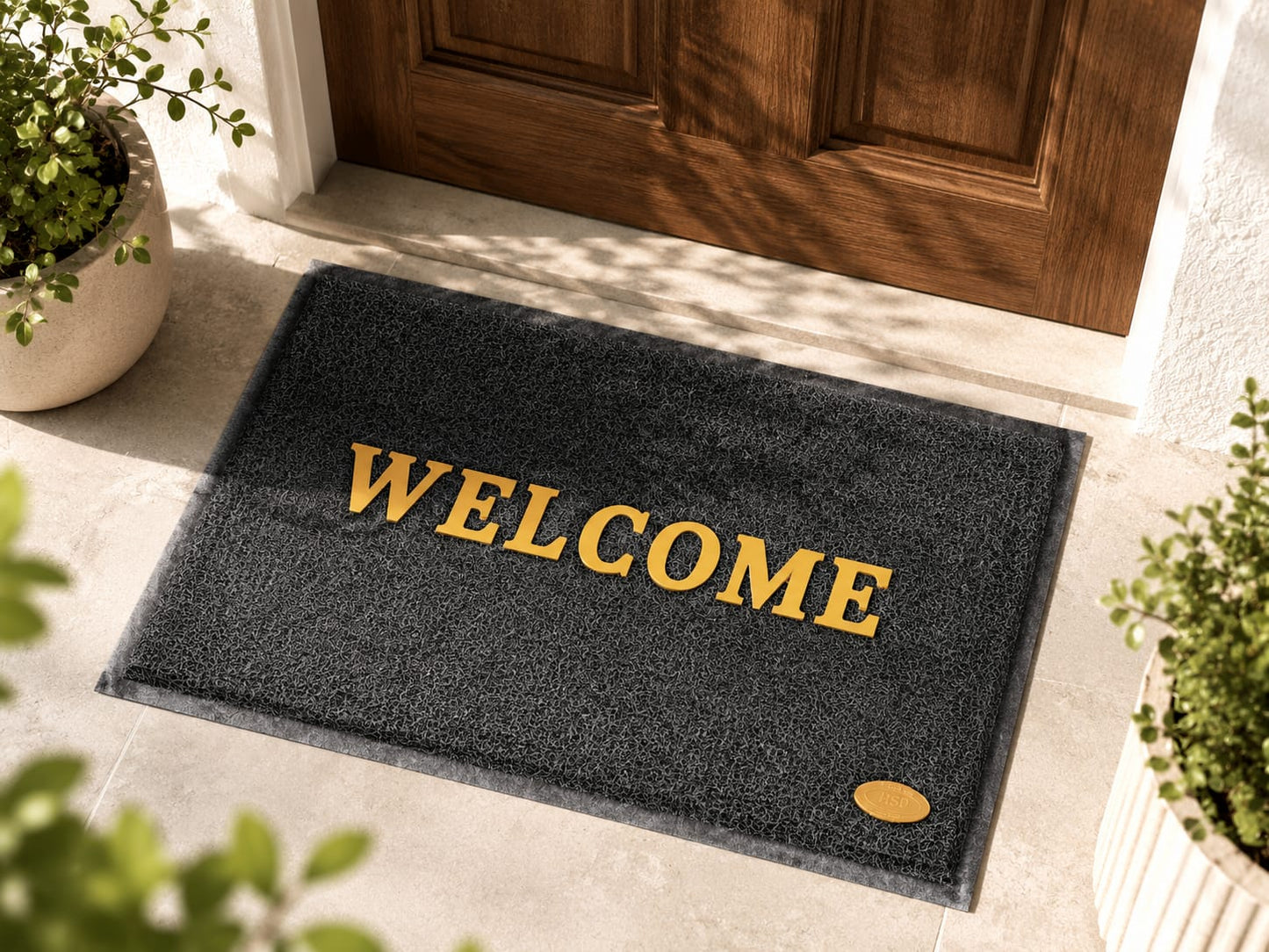 Welcome Rubber Door Mat