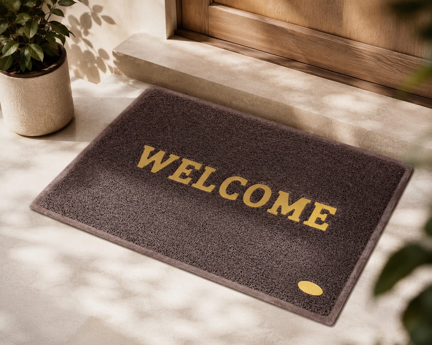 Welcome Rubber Door Mat