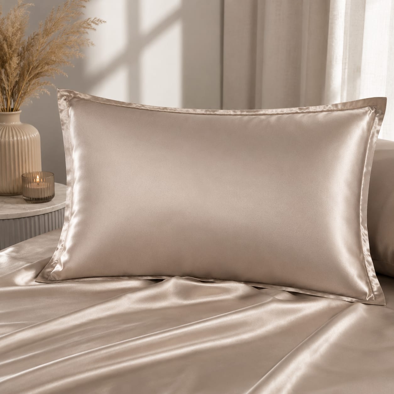 Silk Satin Pillow case
