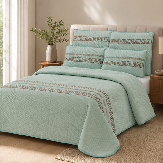 Luxury Bedspread 5 Piece