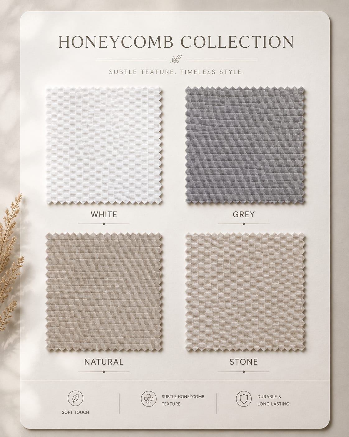 Honey Comb Duvet Cover