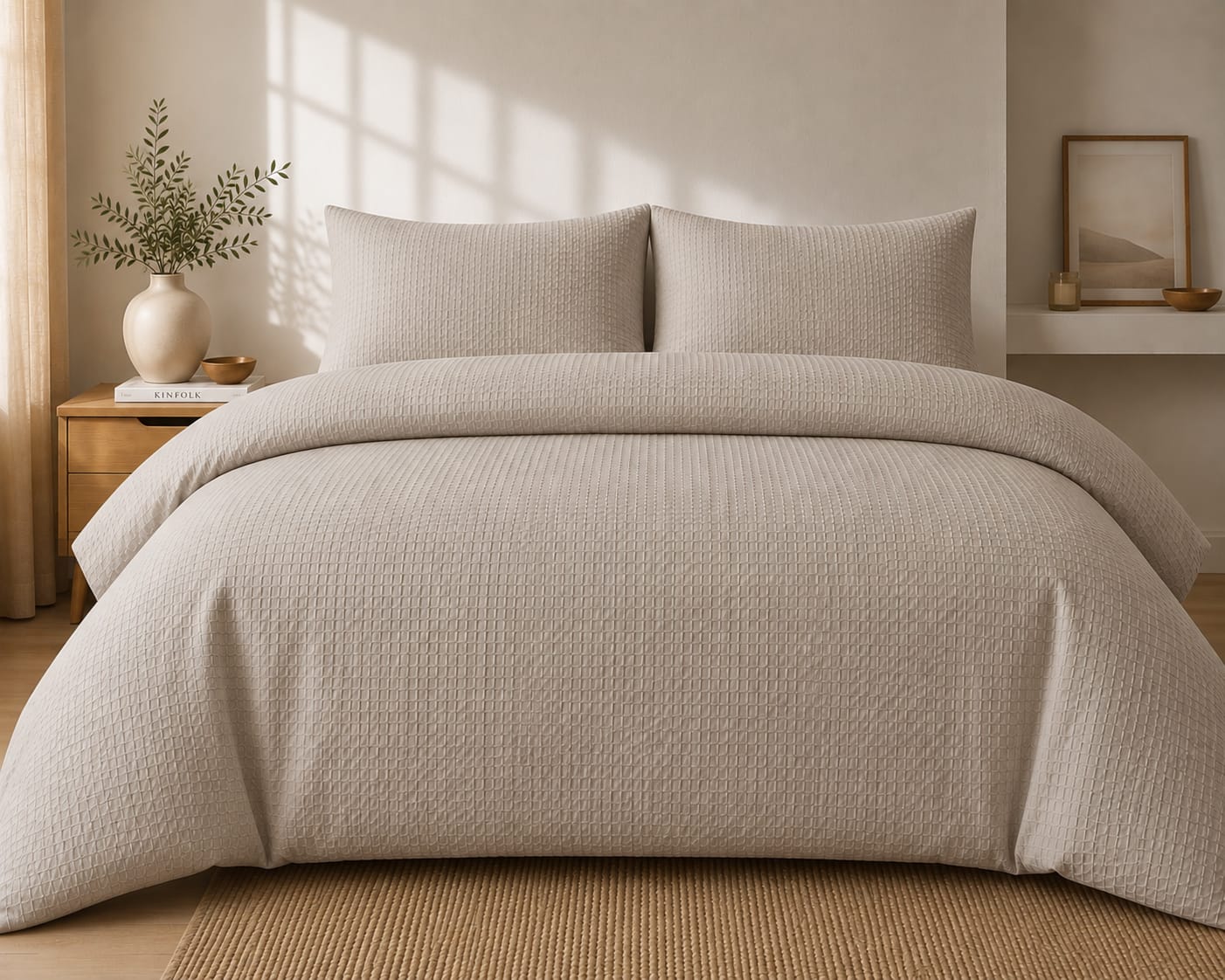 Honey Comb Duvet Cover