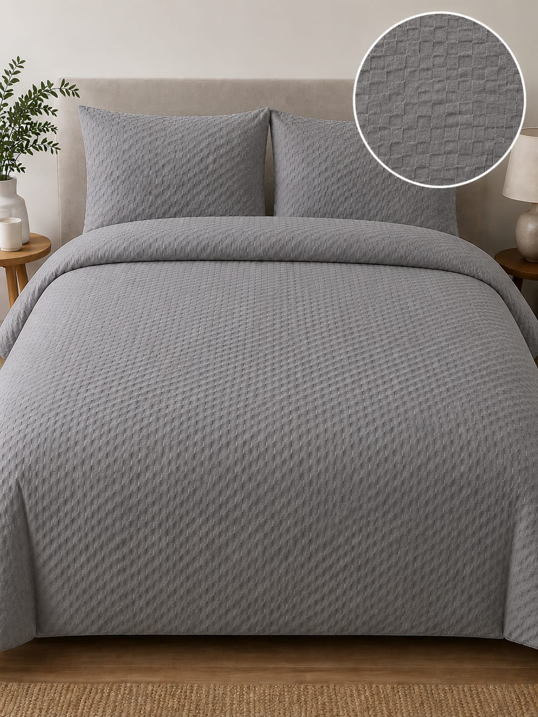 Honey Comb Duvet Cover