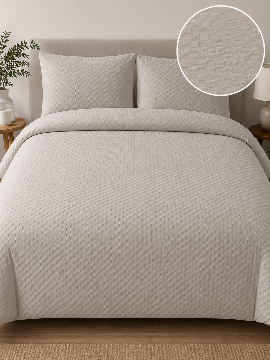 Honey Comb Duvet Cover