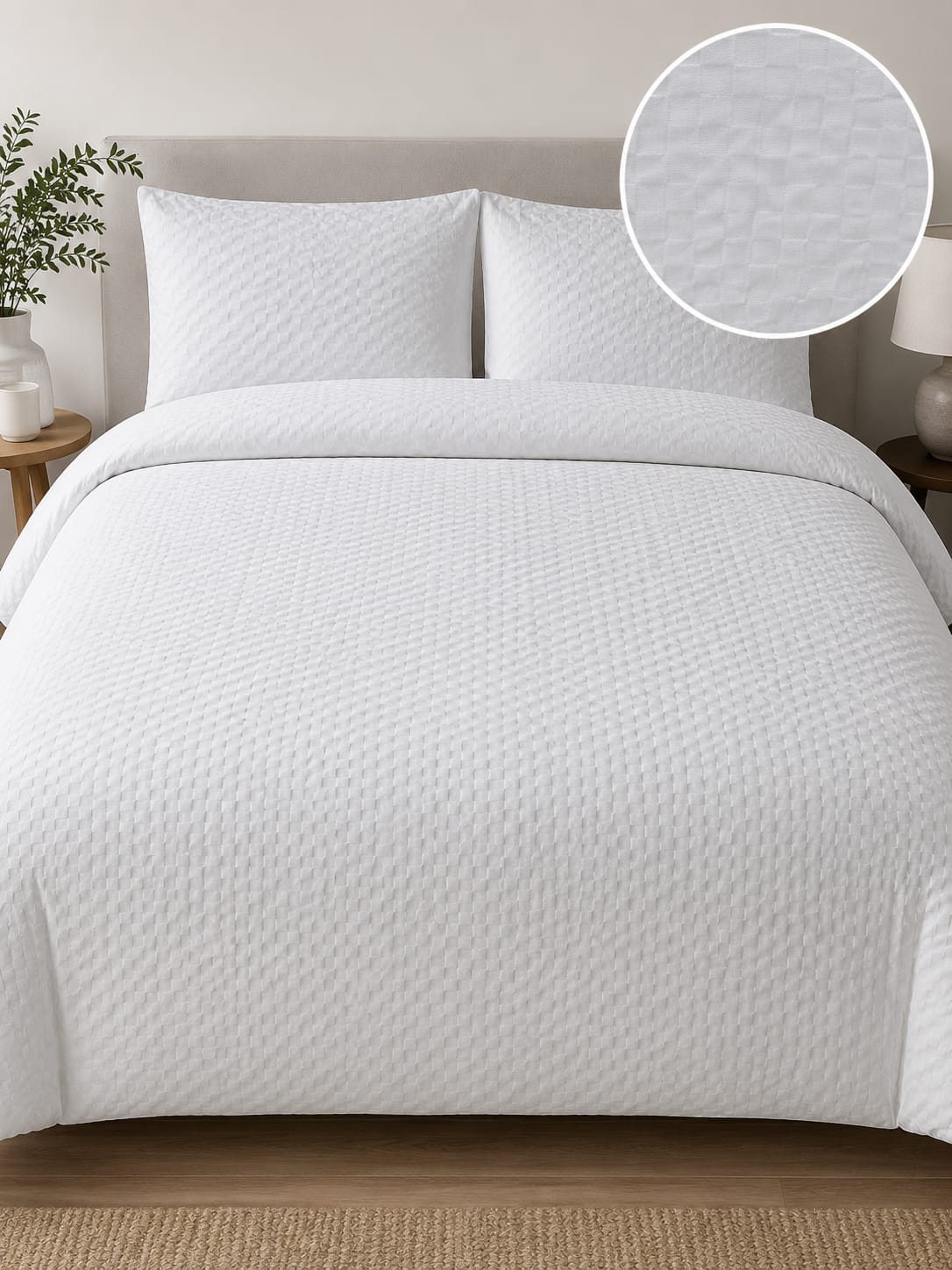 Honey Comb Duvet Cover