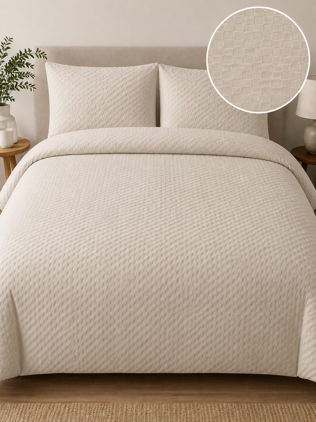 Honey Comb Duvet Cover