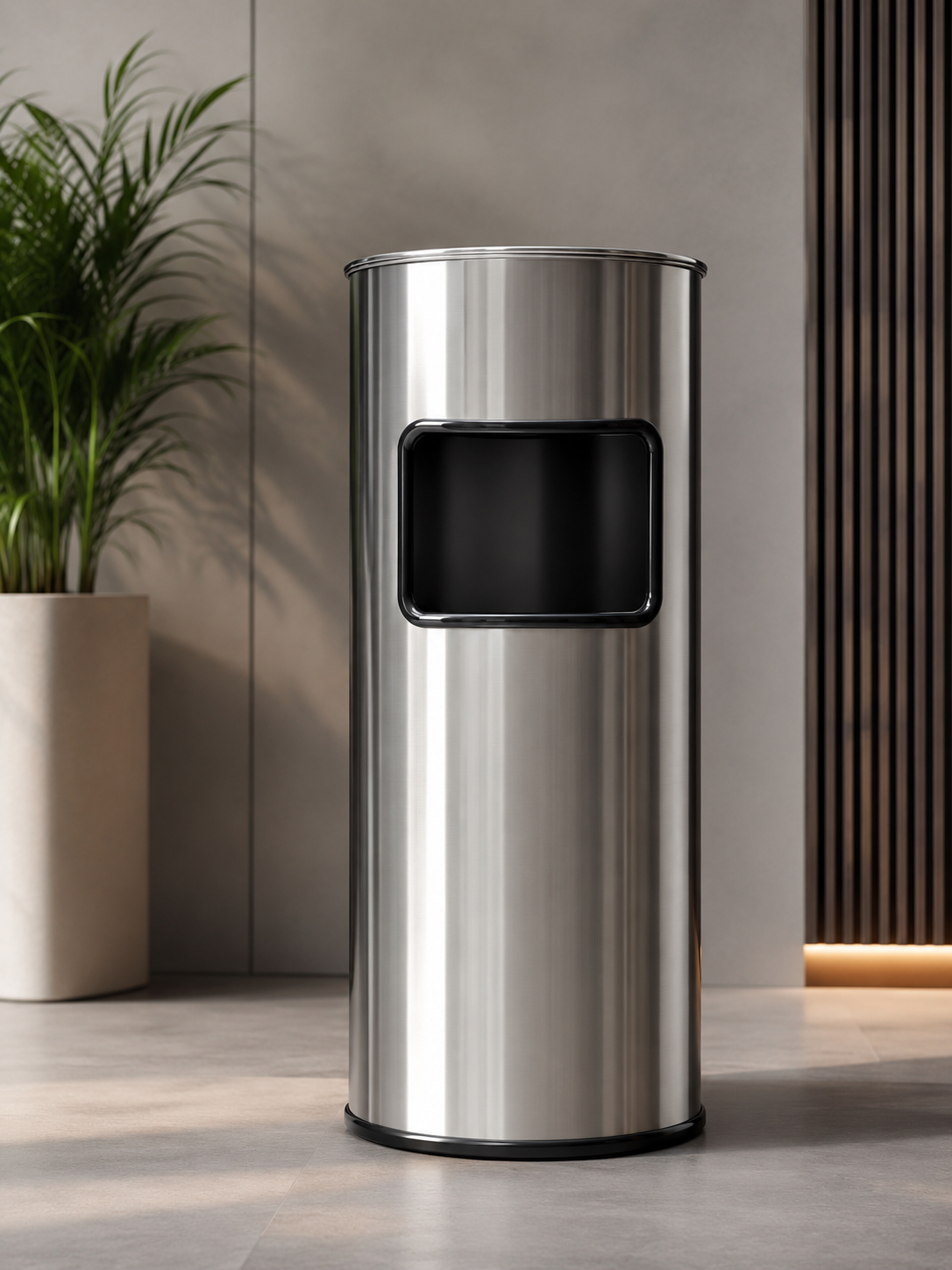Ashtray Litter Bin Stainless